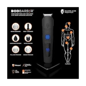 baKblade BODBARBER Kit de aseo corporal 11 en 1 para_2