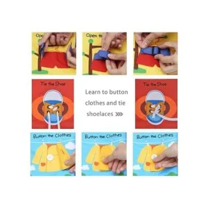 beiens My Quiet Books Libros de actividades suaves para_3