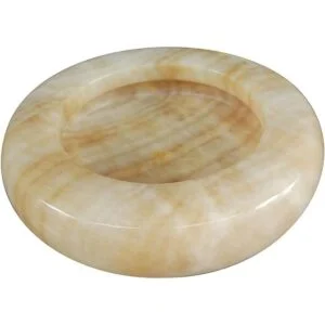 btibpse piedra Cenicero redondo esfera multicoloreado_2