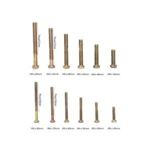 binifiMux Tornillos para cuna 100 unidades M6 M8 x_2