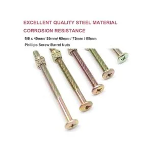 cSeao Juego de 25 pernos de cabeza Phillips M6 kit_2