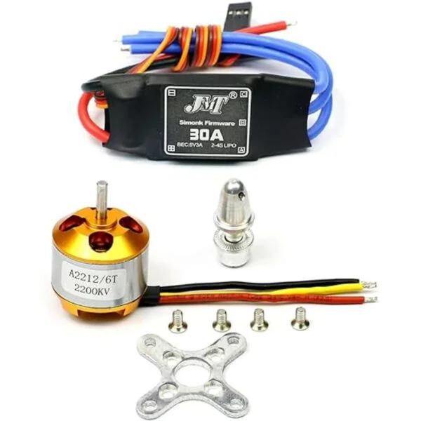 bgning 2212 2200 kv outrunner motor sin escobillas wMount