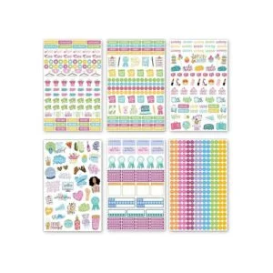 bloom daily planners Paquete económico de calcomanías para_3