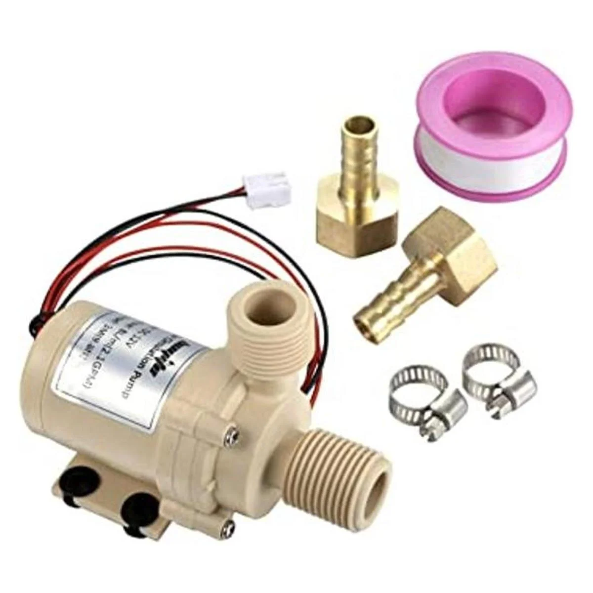 bayite BYT7A006 DC 12V Bomba de circulación solar de agua