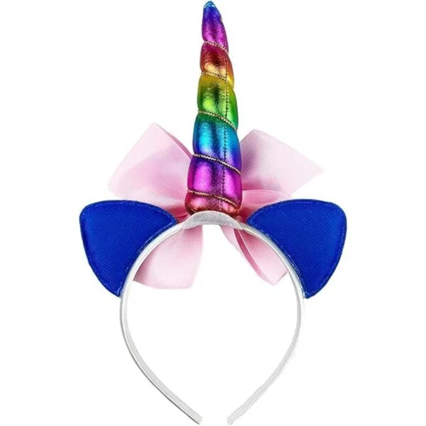 boqopod Diadema de unicornio de lentejuelas para