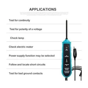 allsun Probador de circuito eléctrico automotriz de 624 V