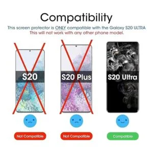 amFilm Protector de pantalla ultra vidrio para Galaxy S20_2