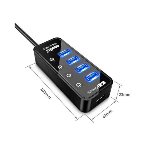 atolla 204U3 USB 3.0 Hub 4 1 de transferencia de datos y_6