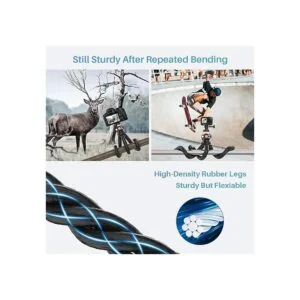 Anozer Trípode para teléfono flexible con clip