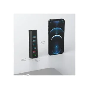 aiibe 6 puertos USB 3.0 Hub Cargador de teléfono_6