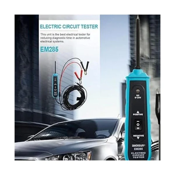 allsun Probador de circuito eléctrico automotriz de 624 V
