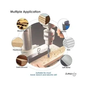 amoolo Juego de brocas avellanadas 7 piezas brocas para_3