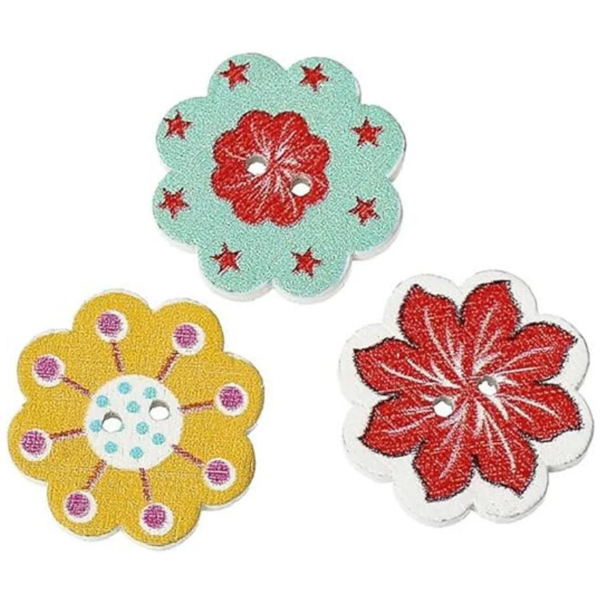 akoak 50 piezaspaquete 20 mm. multicolor botones de_4