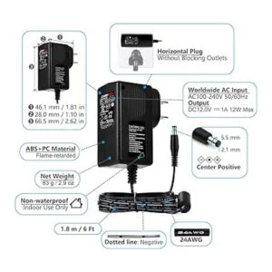 UL listado Chanzon Adaptador de fuente de alimentación_3