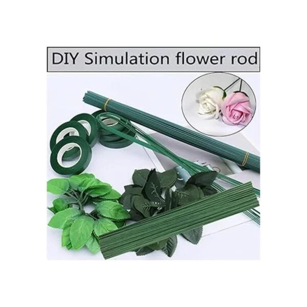 arlai 50 unidades diseño floral 16 inch Stem Alambre_4