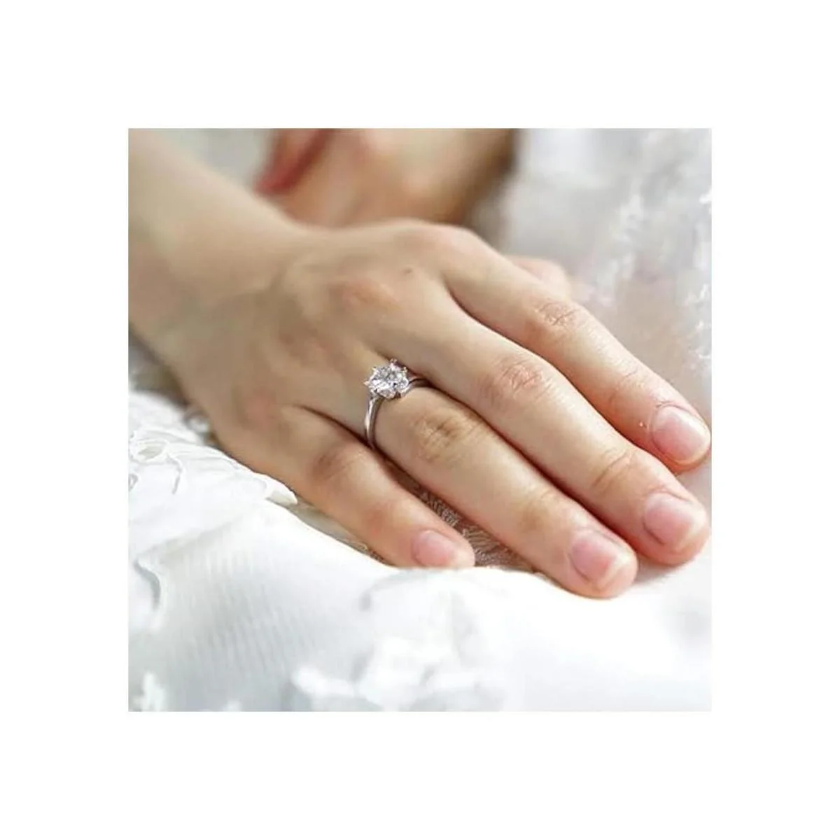 accmor medidor de aros. incluye juego de aros de metal en