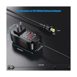 Versión mejorada SoulBay Adaptador universal ACDC de_4