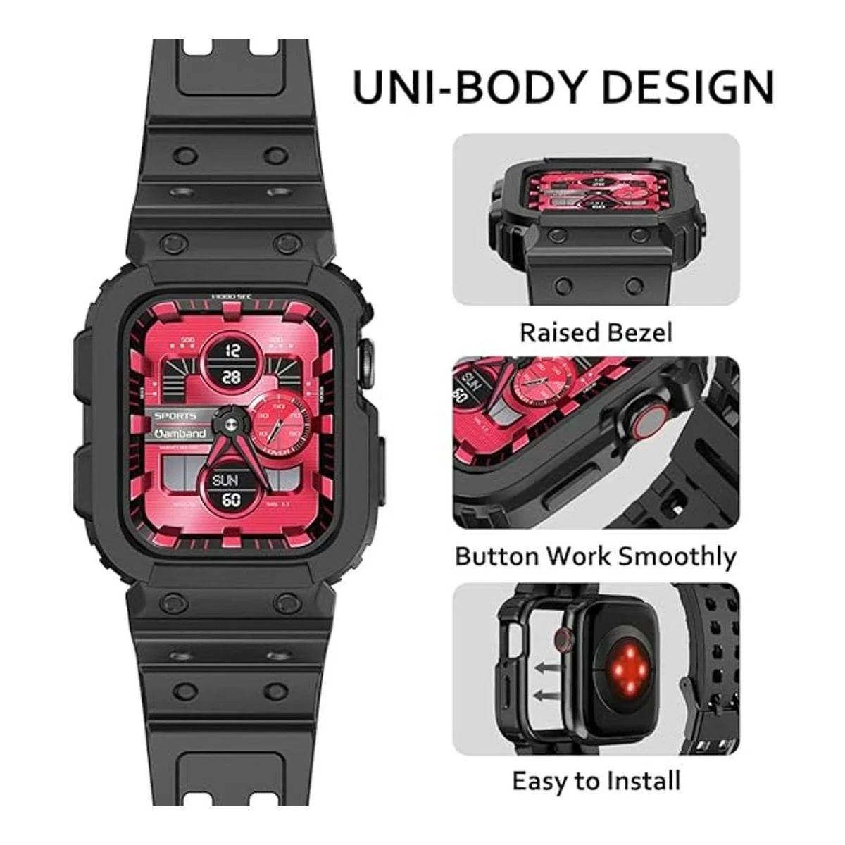 amBand correa para reloj compatible con Apple Watch de_2