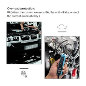 allsun Probador de circuito eléctrico automotriz de 624 V