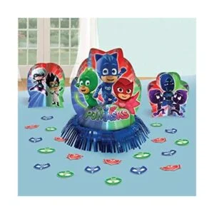 amscan PJ Masks Centros de mesa y confeti 1 juego_1