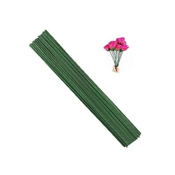 arlai 50 unidades diseño floral 16 inch Stem Alambre_1