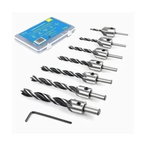 amoolo Juego de brocas avellanadas 7 piezas brocas para_1