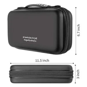 alavisxf xx Funda organizadora portátil para CD DVD y_2