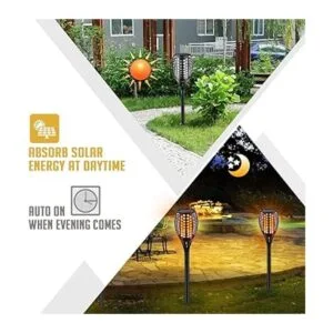 aityvert Solar Garden Light 96LED Paisaje Iluminación_3