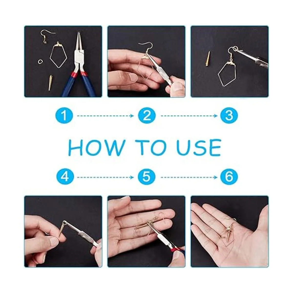 arricraft Colgantes de cuentas de espiga Metal