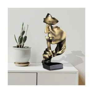 aboxoo Estatua de pensador figura de arte abstracto de el_6