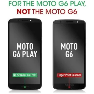 amFilm Moto G6 Play Protector de Pantalla Cristal 2 Pack_2
