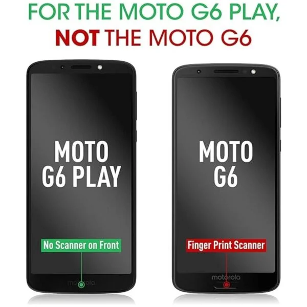 amFilm Moto G6 Play Protector de Pantalla Cristal 2 Pack_2