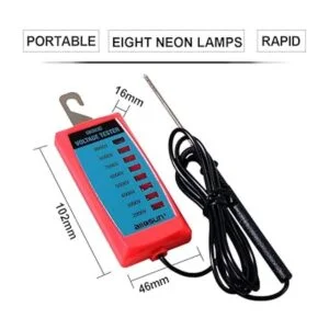 allsun LED Valla Tester eléctrico Voltaje Tester Max 9000 V