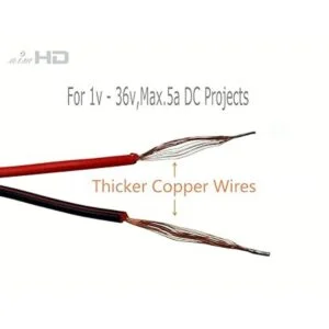 aimhd 20 Pack Female power Pigtail DC 5.5 mm x 2.1 mm_2