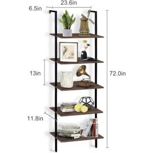 aboxoo Estantería de escalera abierta de 5 niveles para_3