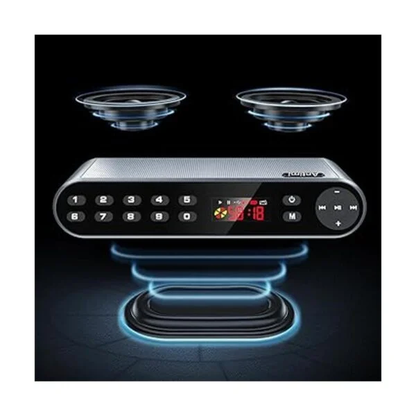 antimi estéreo Altavoz Bluetooth inalámbrico portátil Dual_3