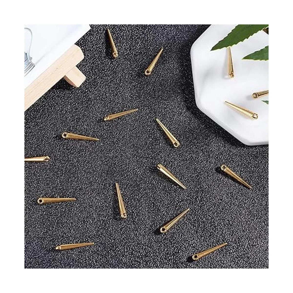 arricraft Colgantes de cuentas de espiga Metal