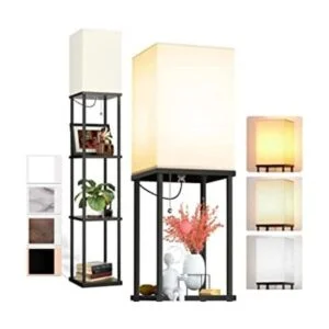 addlon Lámpara de pie LED moderna con bombilla LED de 3_1