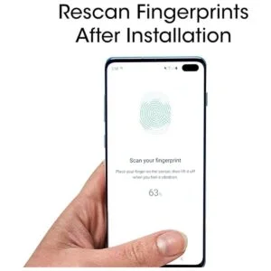 amFilm Protector de pantalla para Galaxy S10 2 unidades_2