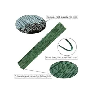 arlai 50 unidades diseño floral 16 inch Stem Alambre_3