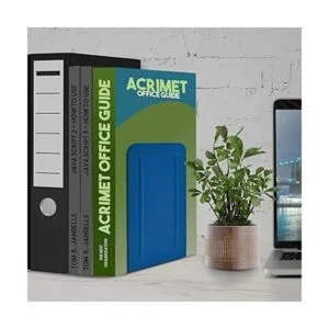 acrimet Premium sujetalibros Pack de Deep Blue Color 1_4