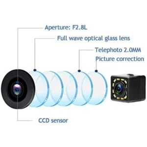 aSATAH 12 LED ajustable ángulo de visión trasera de coche_3