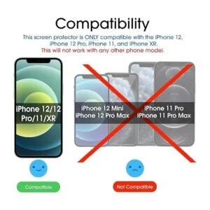 amFilm Protector de pantalla de vidrio para iPhone 11_2