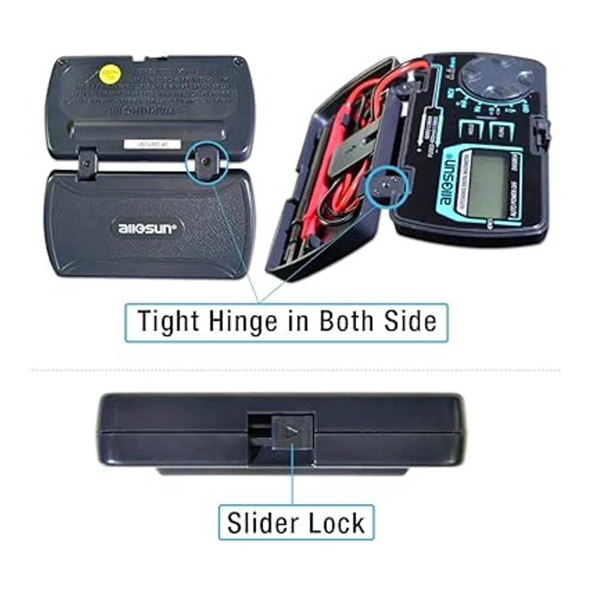 allsun em3085a Multímetro digital de bolsillo de 3 34_5