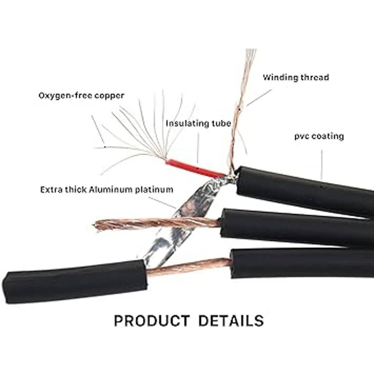 50 Feet Devinal 18 inch Male Stereo to Dual 14 Mono_4