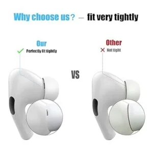 3 pares Puntas de repuesto para Airpods Pro y Airpods_4