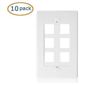 UL Listed Cable Matters Placa de pared en blanco para_2