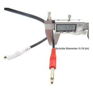 50 Feet Devinal 18 inch Male Stereo to Dual 14 Mono_3