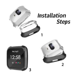 8Pack Funda protectora de pantalla compatible con Fitbit_2