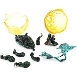 12 unidades Deluxe figuras de dragón 3D realista_4